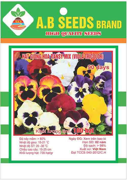 Pansy flower seeds